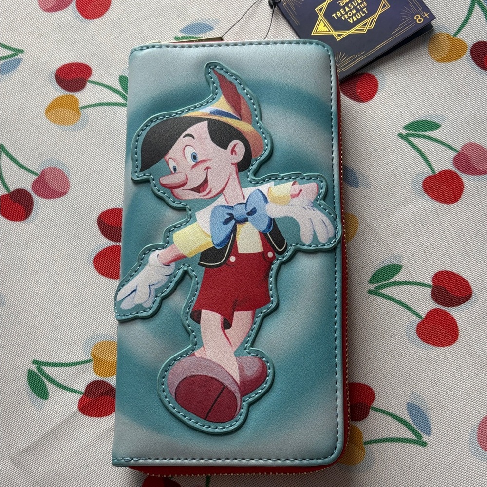 Loungefly Pinocchio Wallet Disney Treasures from the Vault NWT